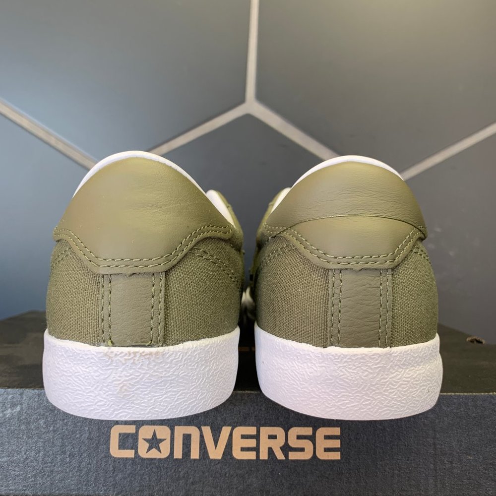 New W/ Box Mens Converse Breakpoint Ox Olive White - Picture 4 of 5
